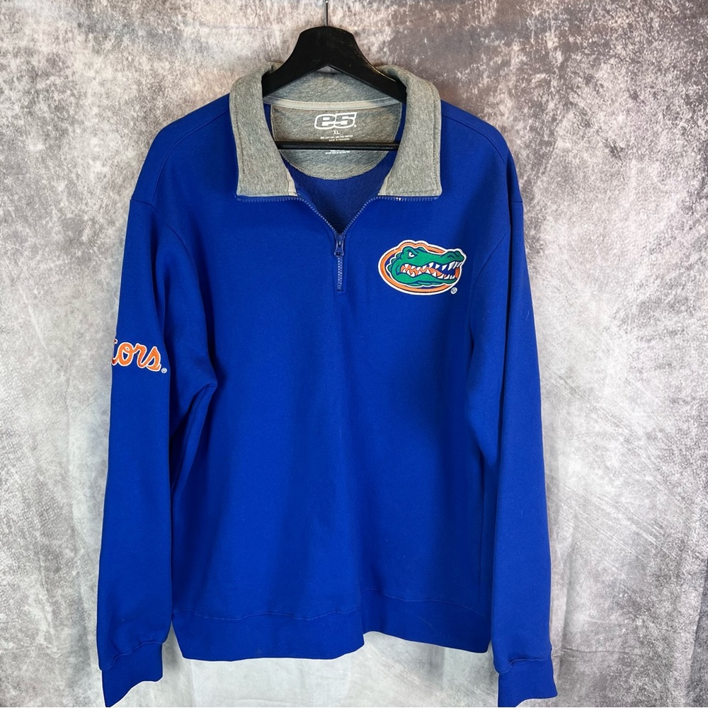Florida Gators E5 Men’s XL Blue 1/4 Zip Pullover